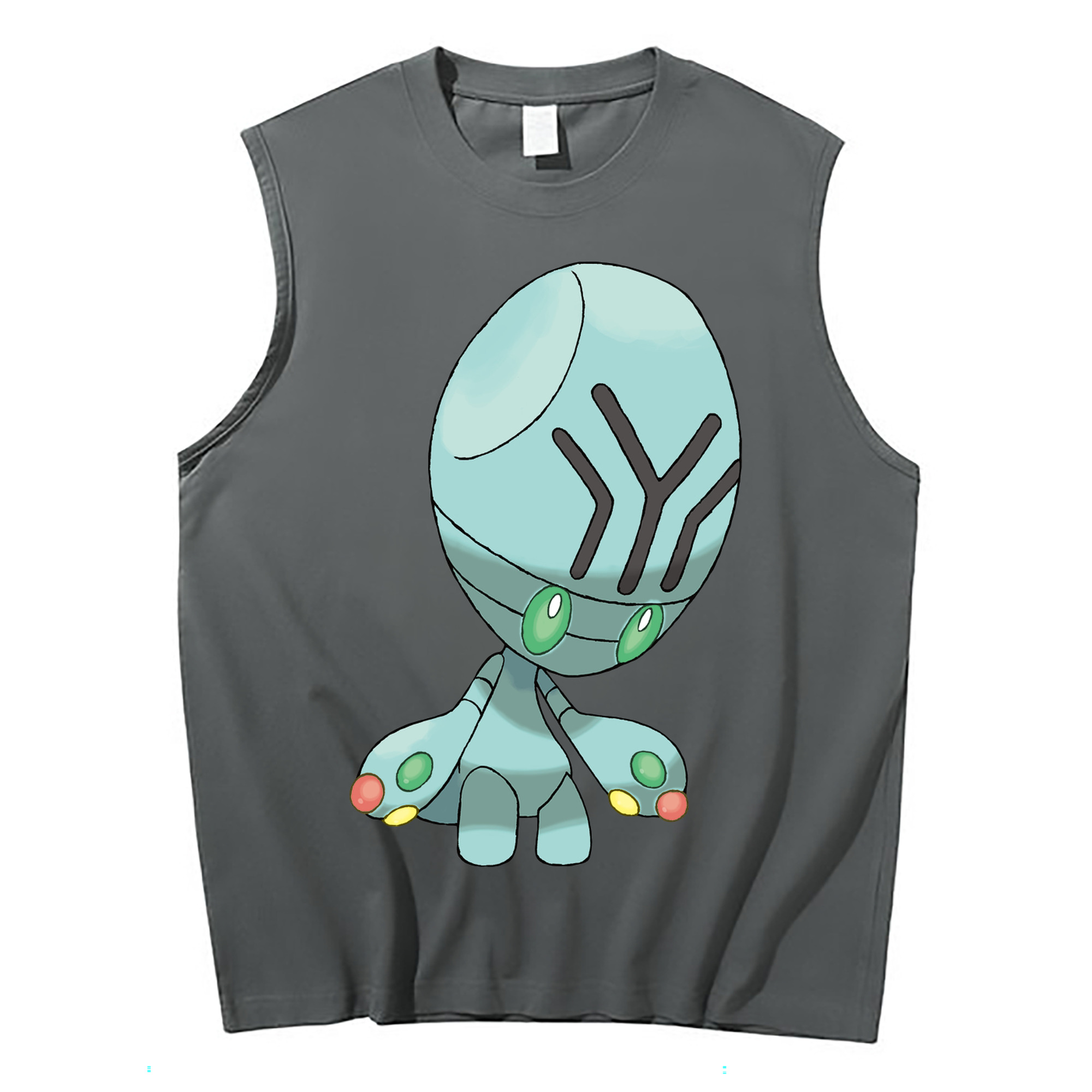 （画像用） ポケットモンスター Pokémon コットン100％タンクトップ（フロントプリント）